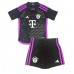 Camisa de time de futebol Bayern Munich Serge Gnabry #7 Replicas 2º Equipamento Infantil 2023-24 Manga Curta (+ Calças curtas)